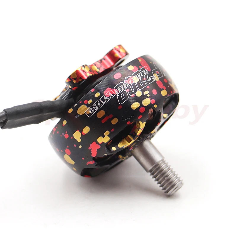 4 шт t motor p2208 2208 kv1750 смешанная золото дв