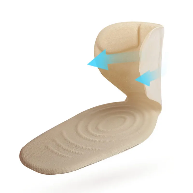 Модная женская Т образная силиконовая Нескользящая Удобная подушка для обуви