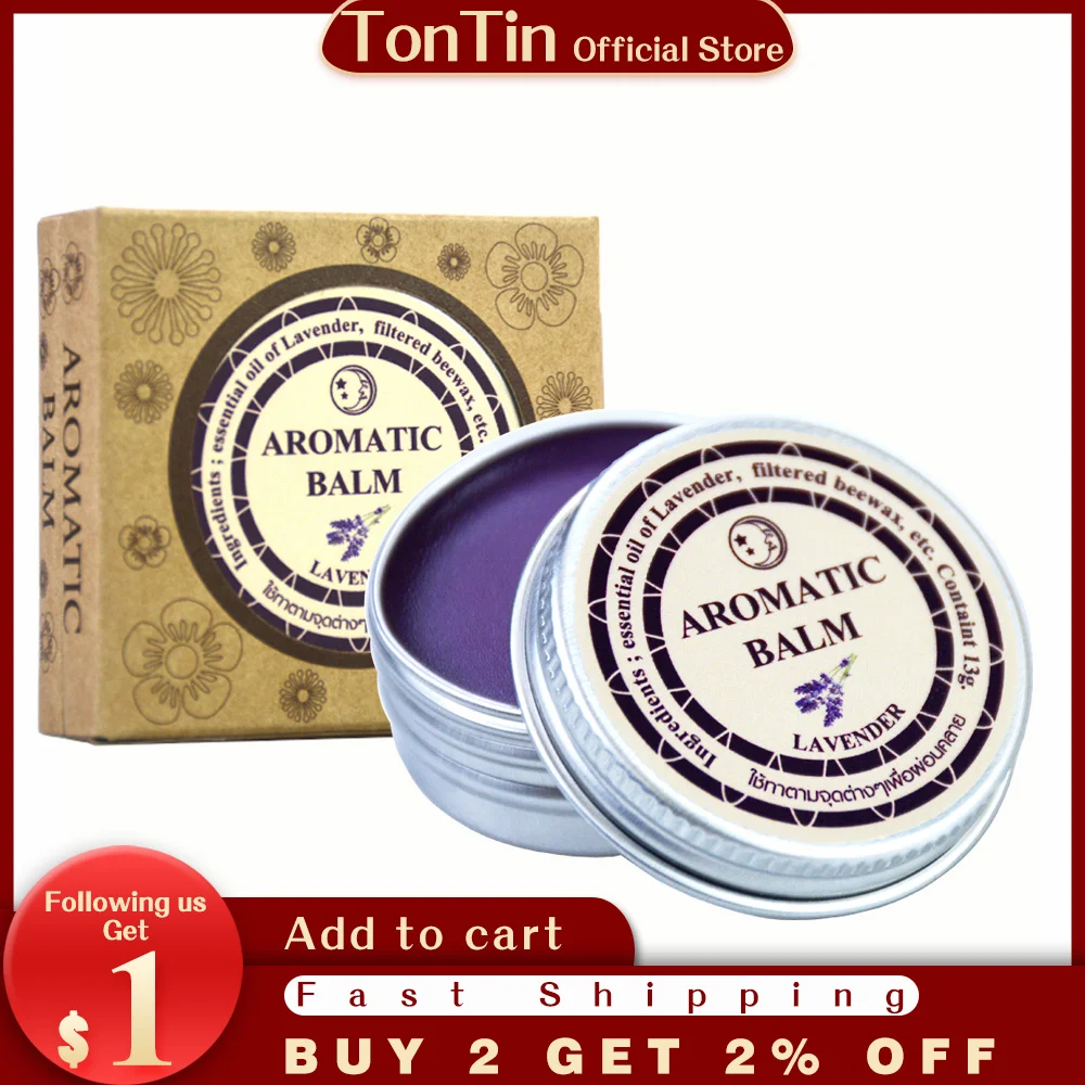 

Thailand Help sleep Soothe Lavender aromatic balm insomnia relax aromatic Sleep balm Fragrances & Deodorants