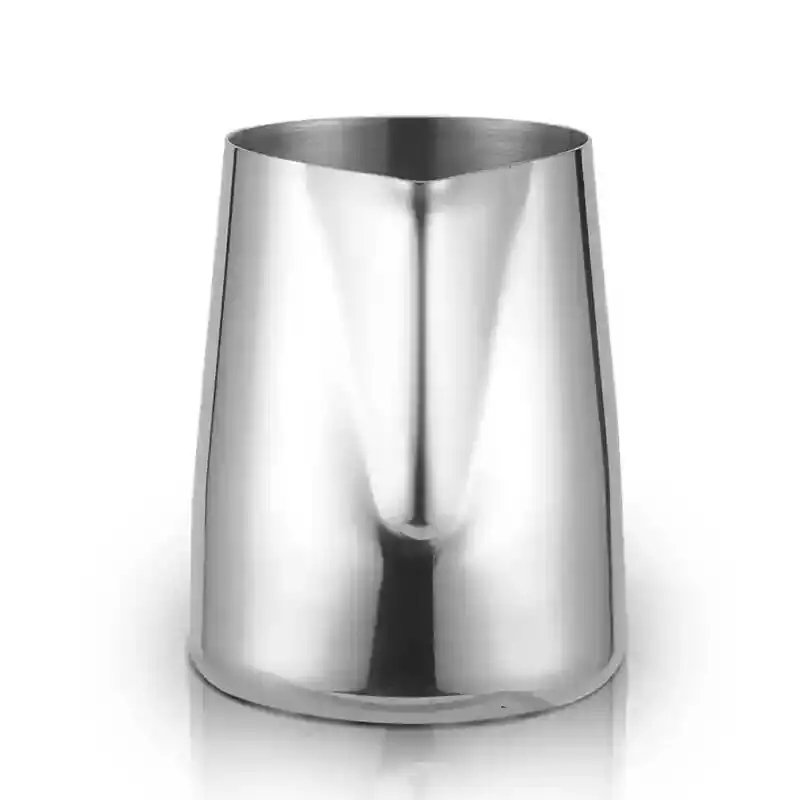 1L Нержавеющая сталь вытягивающийся цветок эспрессо вспениватели вспенивания