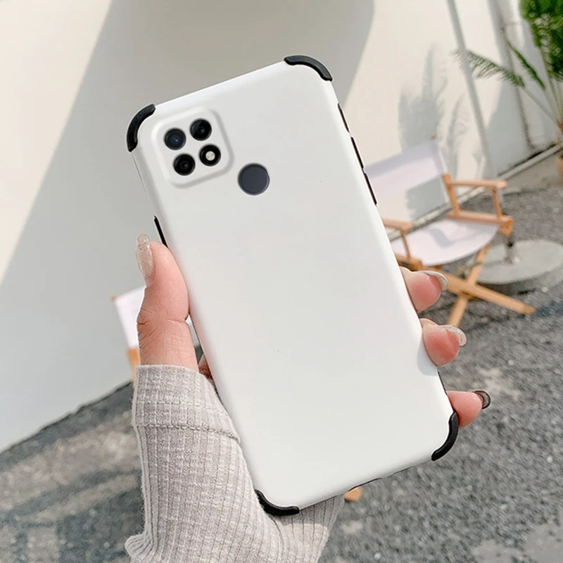 

Case For Realme C21 Cover Soft TPU Frame Anti-drop Camera Protection Hard Back Case For OPPO Realme C21 Fundas