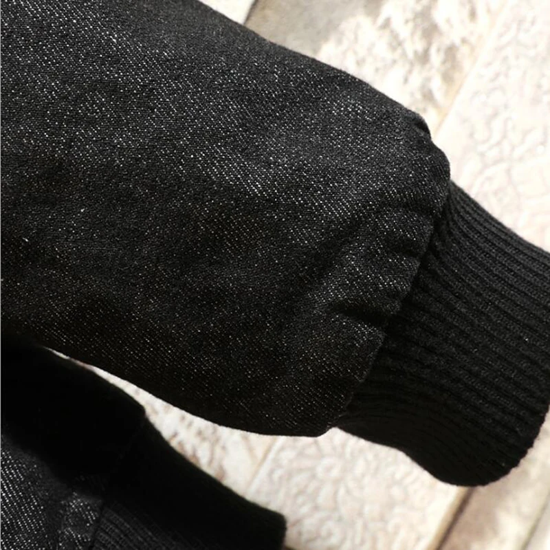 

Fall New Men's Large Hooded Denim Jacket Jacket Men's Fashion Casual Jeans Hot