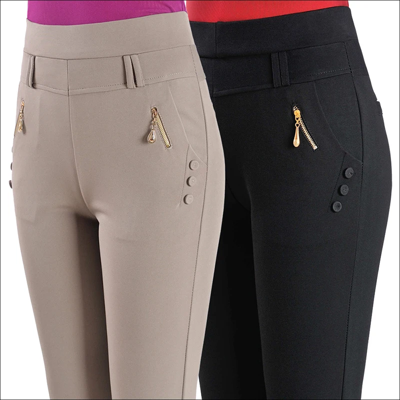 

Pantaloni Casual di grandi dimensioni donna 2021 pantaloni larghi lunghi vita alta donna nuovi pantaloni primavera/aut