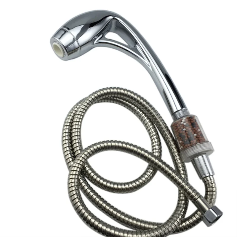 Прозрачный Насадки для душа Фильтр с фильтром шар бусы Ванная комната домашний