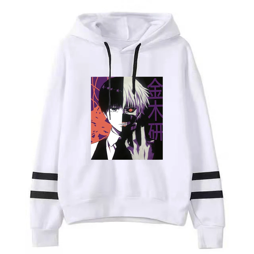 

Kaneki Ken Hoodie Tokyo Ghoul Sweatshirt Loose Long Sleeve Pullovers Tops Unisex