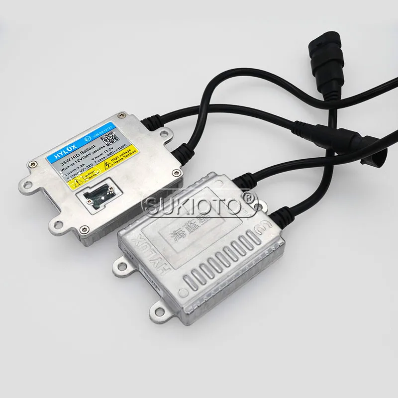 SUKIOTO комплект из 2 предметов HID балласт Hylux A2088 для быстрого запуска 12 В 35 Вт
