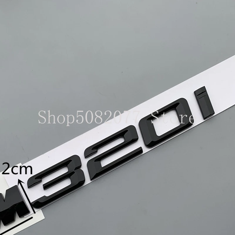 Наклейка с логотипом на багажник автомобиля сделай сам для BMW M 128i 220i 228i 318i 320i 325i 328i