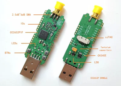 CC2652P CC2652 BLE Simplelink 2 4G Zigbee2MQTT резьба домашний помощник маршрутизатор USB ключ | Мебель