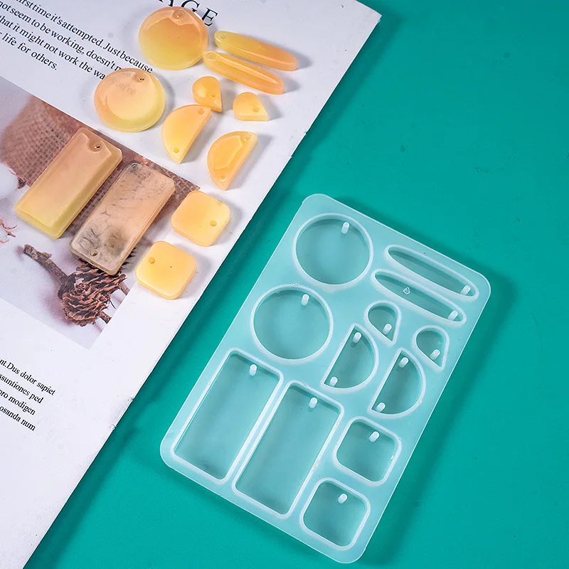

Earring Resin Molds DIY Jewelry Making Transparent Epoxy Resin Accessories Silicone Molds for Earrings For Women crafts