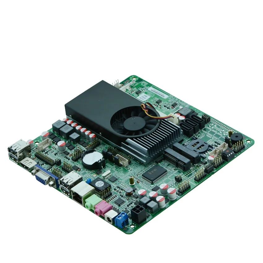 Online Intel Core I5-3317U Höhere Leistung Als 1037U Mini Itx Motherboars Ultradünne Industrielle Embedded Motherboard Mit LVDS 6 * Com