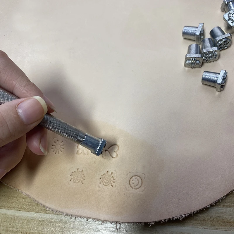 32 шт. металлический Штамповочный Инструмент MIUSIE для резьбы по коже инструменты