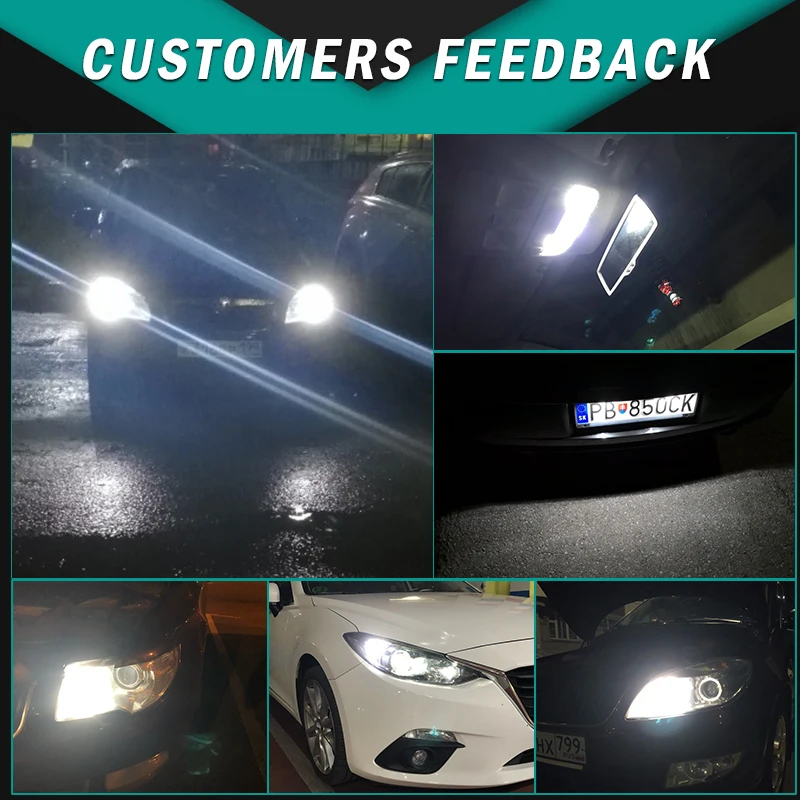 2 шт. автомобильные лампы W5W T10 для BMW Audi Mercedes | Автомобили и мотоциклы
