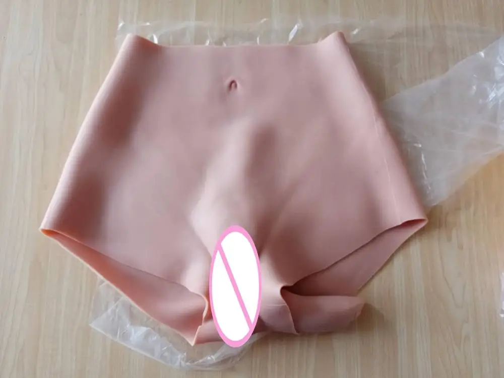 95 см Силиконовые Реалистичные трусики Вагина для трансвеститов искусственный