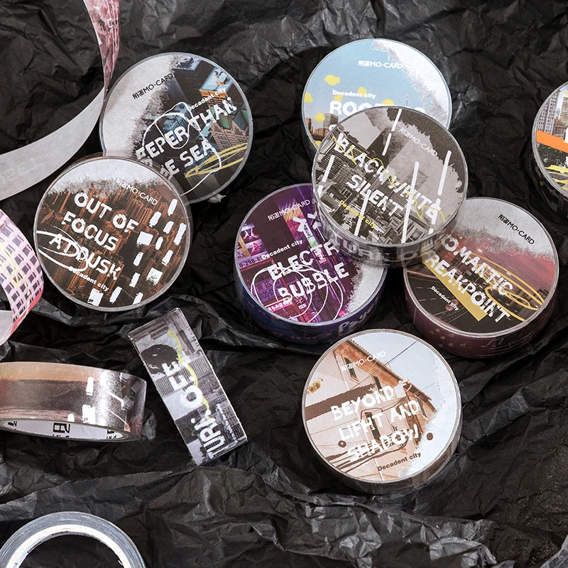 

8 шт./лот decadent City series lovely dream декоративная бумажная Маскировочная лента washi