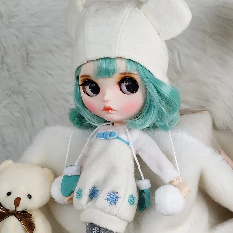Комплект одежды Blyth ICY DBS 1/6 шарнирная кукла Снежная одежда включая платье