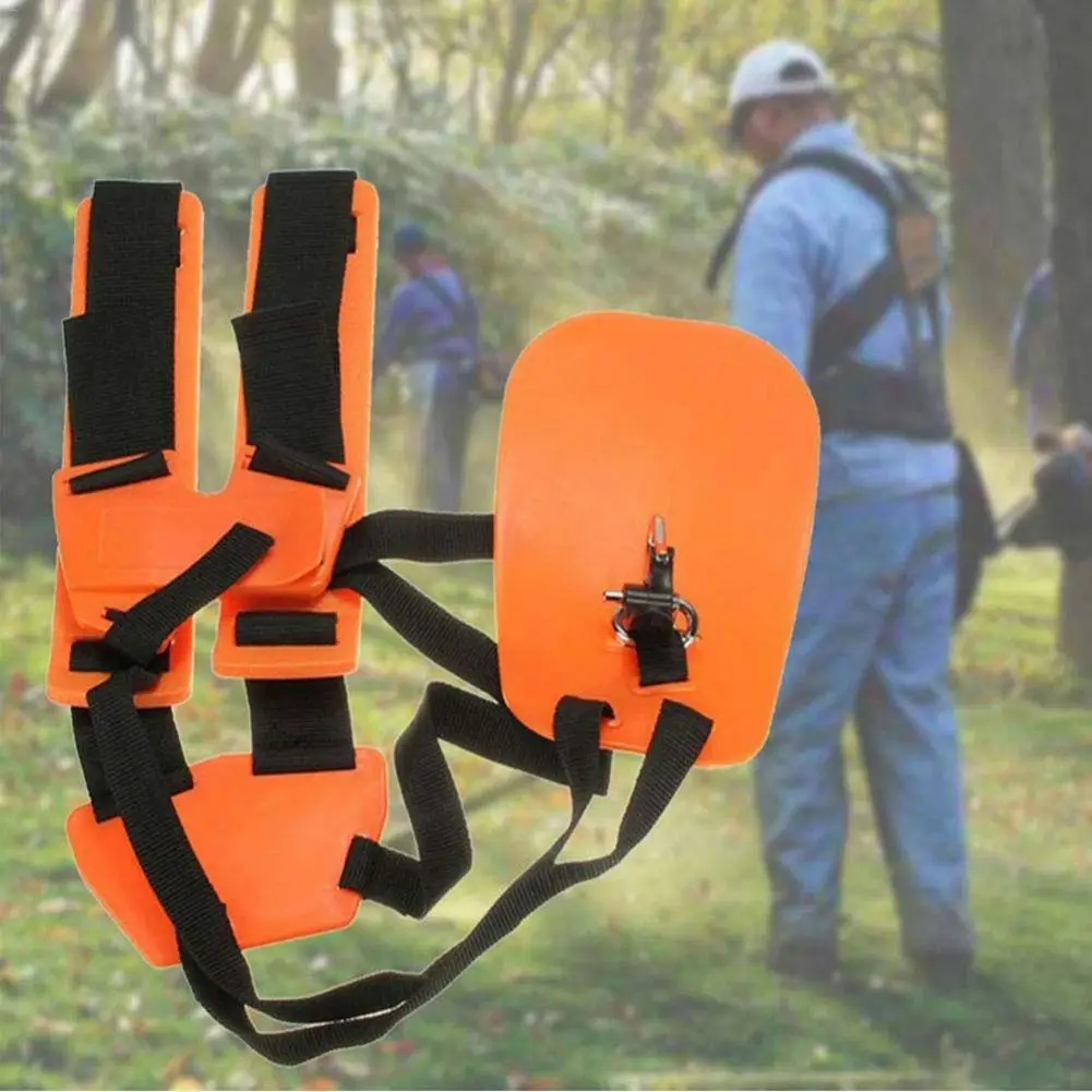 Ремень двойного плеча Strimmer для садового триммера, облегчающий работу, для кустореза, газонокосилки, обрезчика.