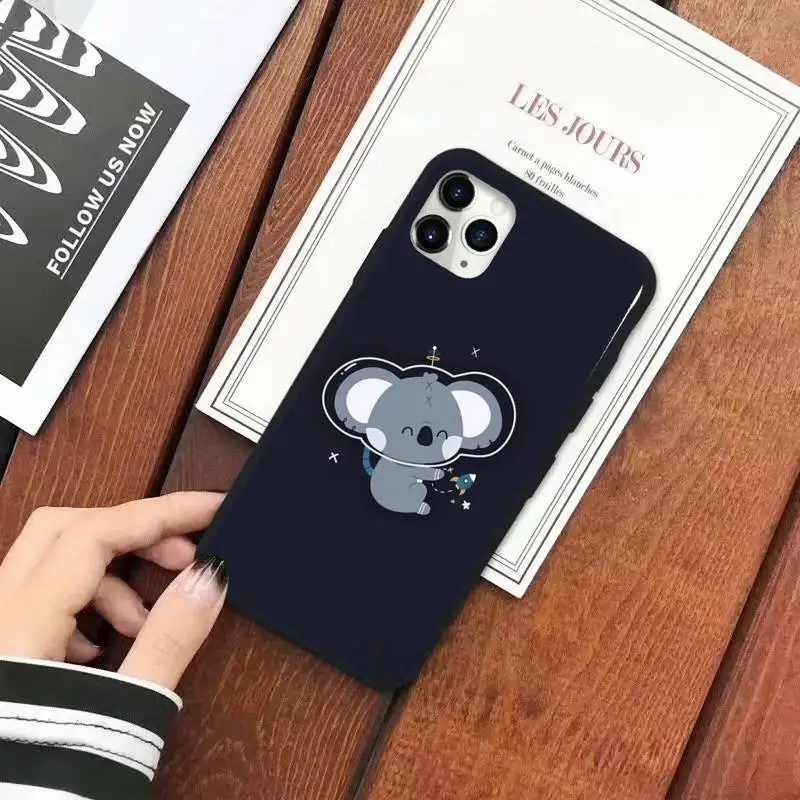 

Koala cute cartoon animal Phone Case for iPhone 11 12 mini pro XS MAX 8 7 6 6S Plus X 5S SE 2020 XR luxury shell cover