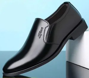 Мужские деловые кожаные туфли, дышащие слипоны, Формальные туфли, рабочие мокасины для вождения, лето