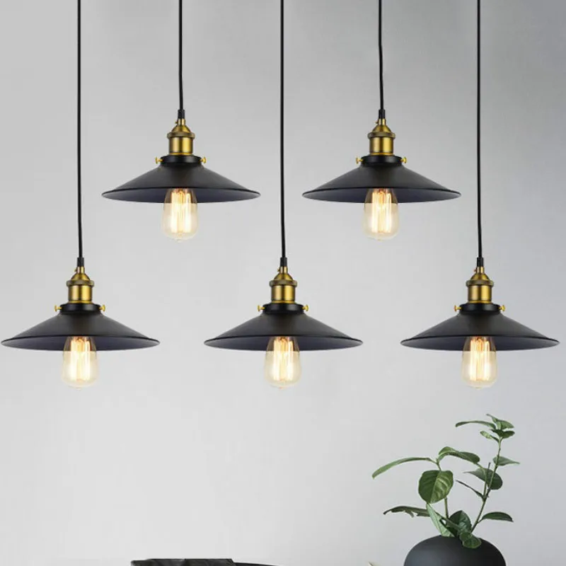 Винтажные подвесные светильники промышленный современный подвесной светильник