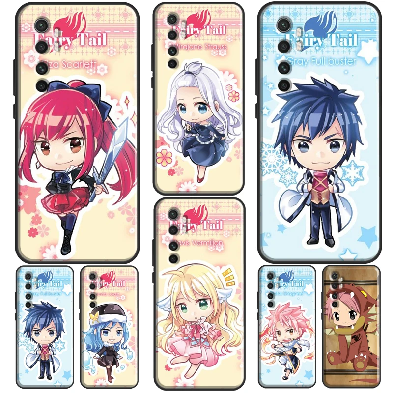 Чехол для Xiaomi Mi 11 Lite Ultra 12 11T Pro, чехол с мангой Феи хвостом Нацу, Венди для POCO F3 F1 F2 M3 M4 X3 GT X4 X3 Pro