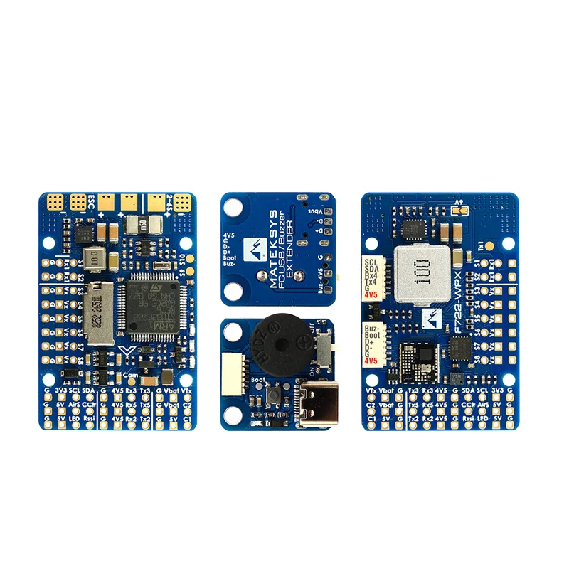 Контроллер полета Mateksys Matek F722 WPX STM32F722 MPU6000 DPS310 Pixel OSD SD Blackbox Wing обновленный wpx для FPV