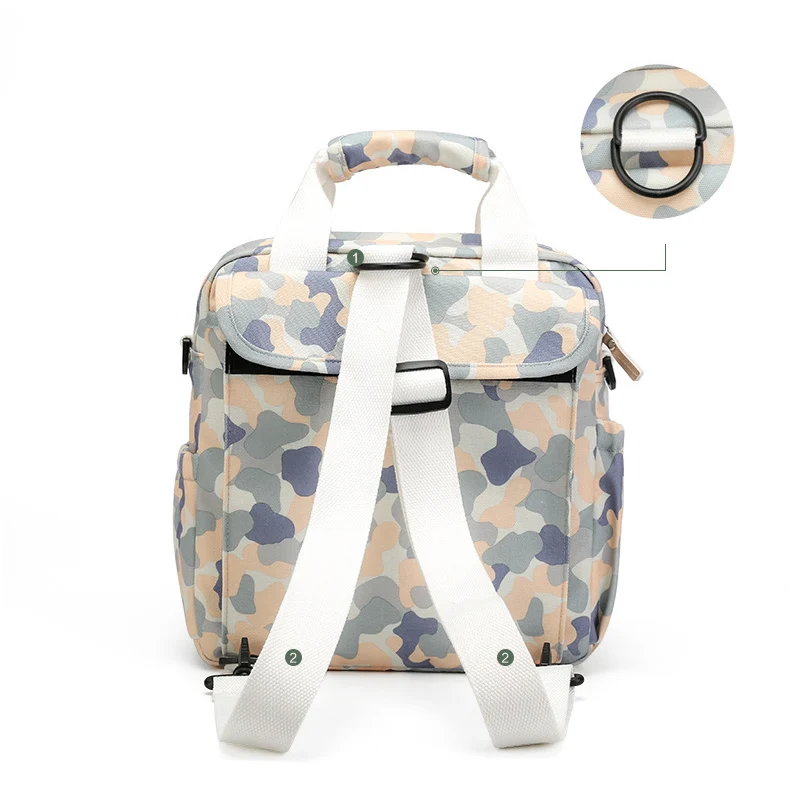 

2021 mother and baby diaper bag backpack pregnant women baby care diaper bag outing stroller accessories large capacity travel