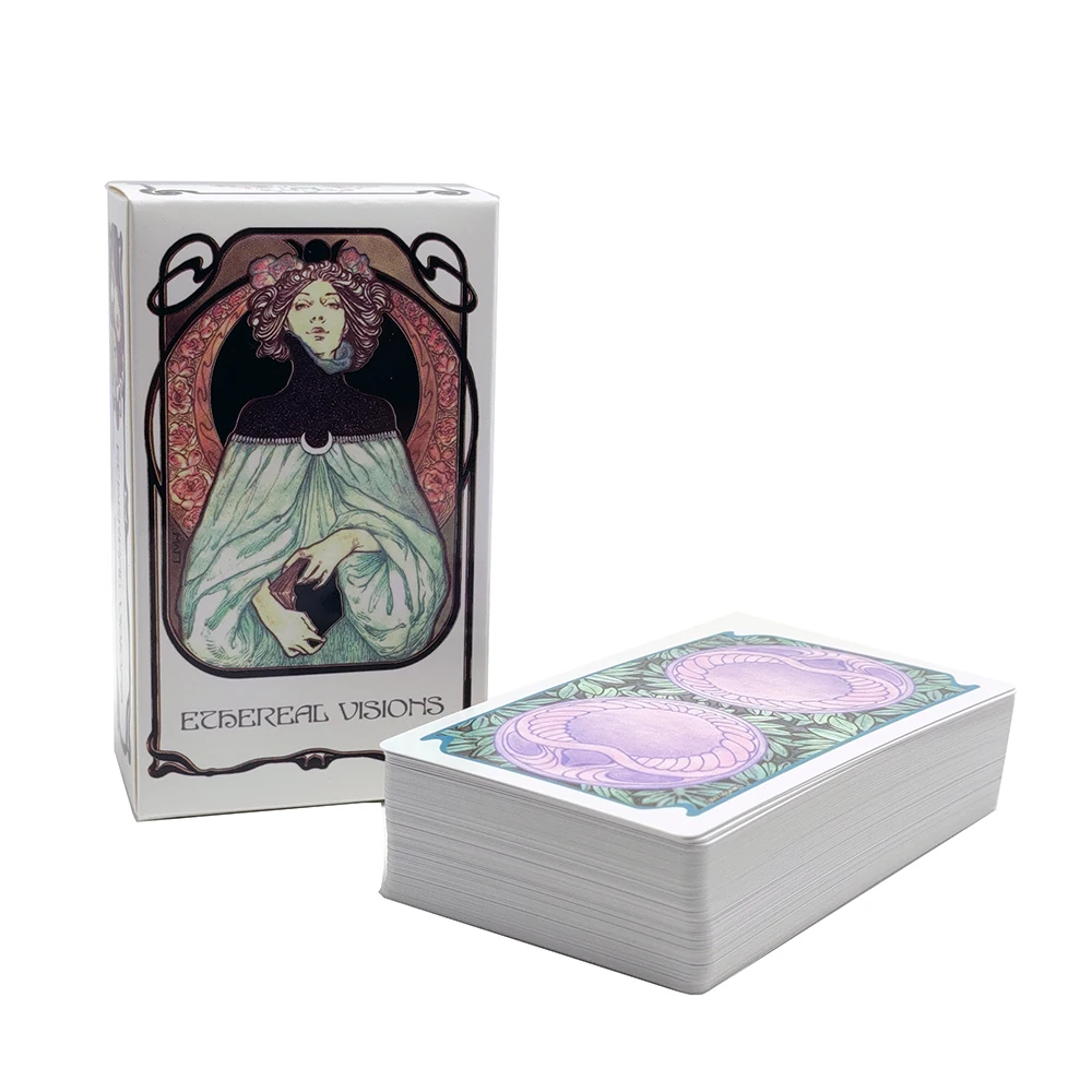 

Oracle Divination Game.Ethereal Visions. Mystic Mondays Tarot.Cards for Mystical Divination Party Game Deck.New tarot cards