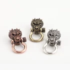 Бусы на веревочке для изготовления ювелирных изделий винтажные золотые разделительные бусины и застежки с изображением дракона