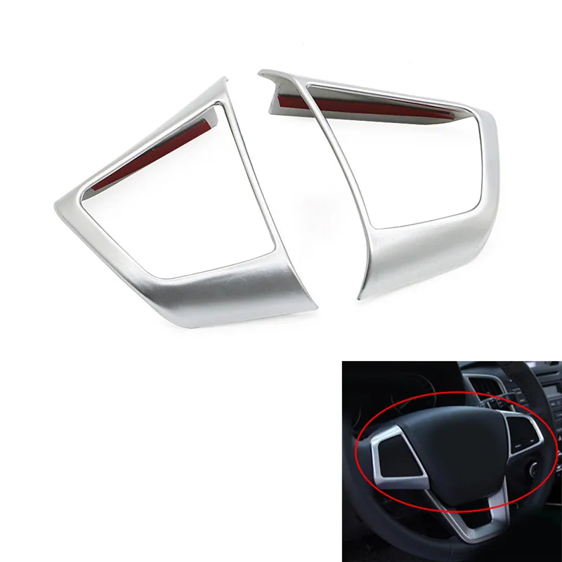 Кнопки рулевого колеса автомобиля накладка рамка панель для hyundai creta ix25 2018 2019 ix 25