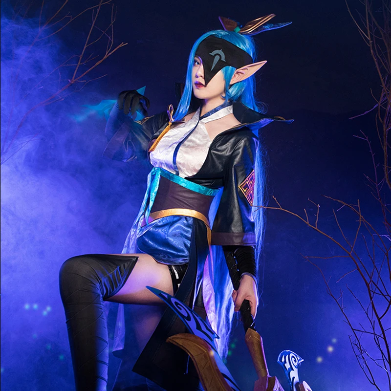 Костюм для косплея девочек на Хэллоуин Рождество |