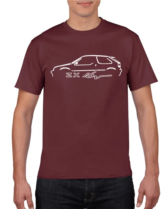 2019 Бесплатная доставка Премиум AUTOTEES футболка с изображением автомобиля для SAXO VTS
