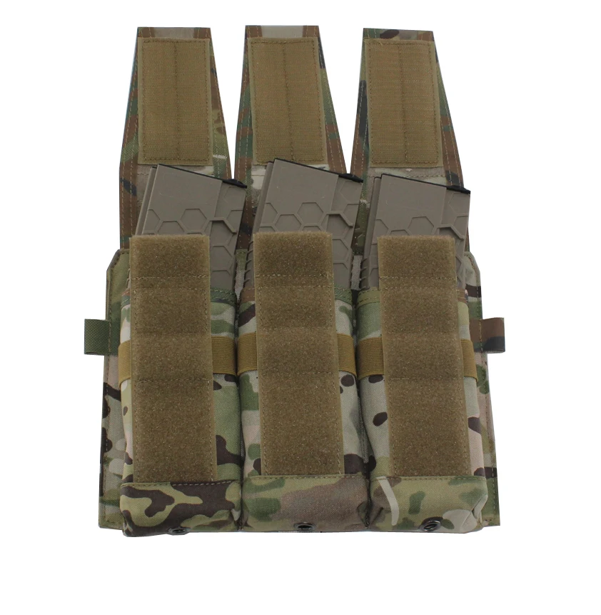 Tactical 001 Vest Triple Magazine Bag Quick Release Accessory Kit