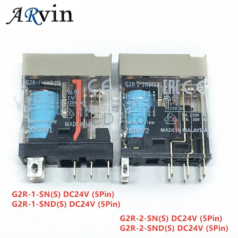 2 шт./лот реле OMRON Φ (S) 24 В постоянного тока абсолютно новое и оригинальное |