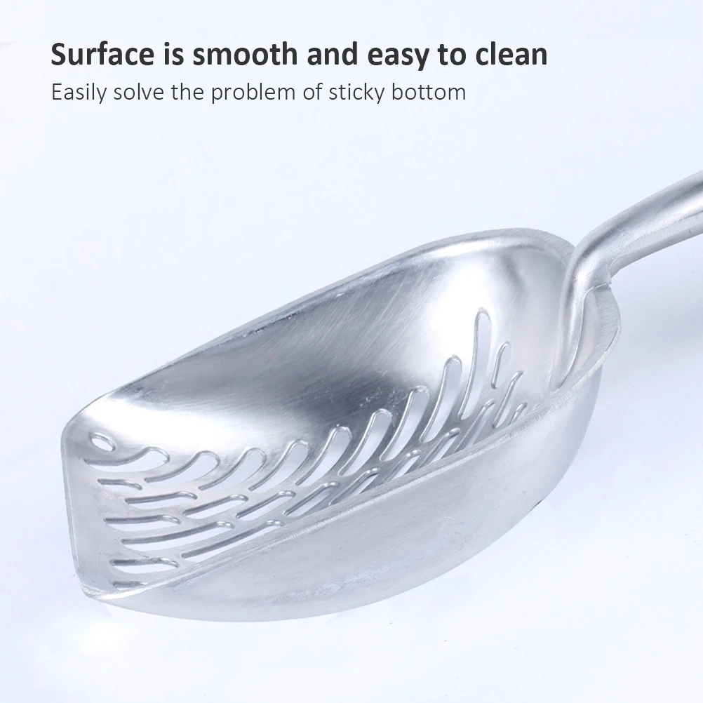 Лопатка для кошачьего туалета из алюминиевого сплава с антипригарным покрытием