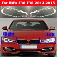 for bmw 3 series f30 f35 2013 2015 320i 328i 335i car glass lamp headlamp lampcover shell auto lampshade headlight lens cover