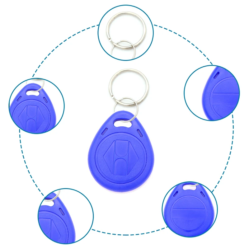 Чип-брелок HFES T5577 для RFID-ключей 50 шт. 125 кГц | Безопасность и защита
