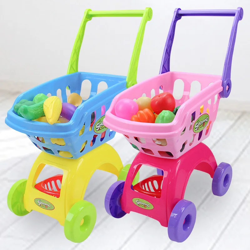 24 шт. детей Кухонные Игрушки корзину комплект ролевые игры дом для резки фруктов