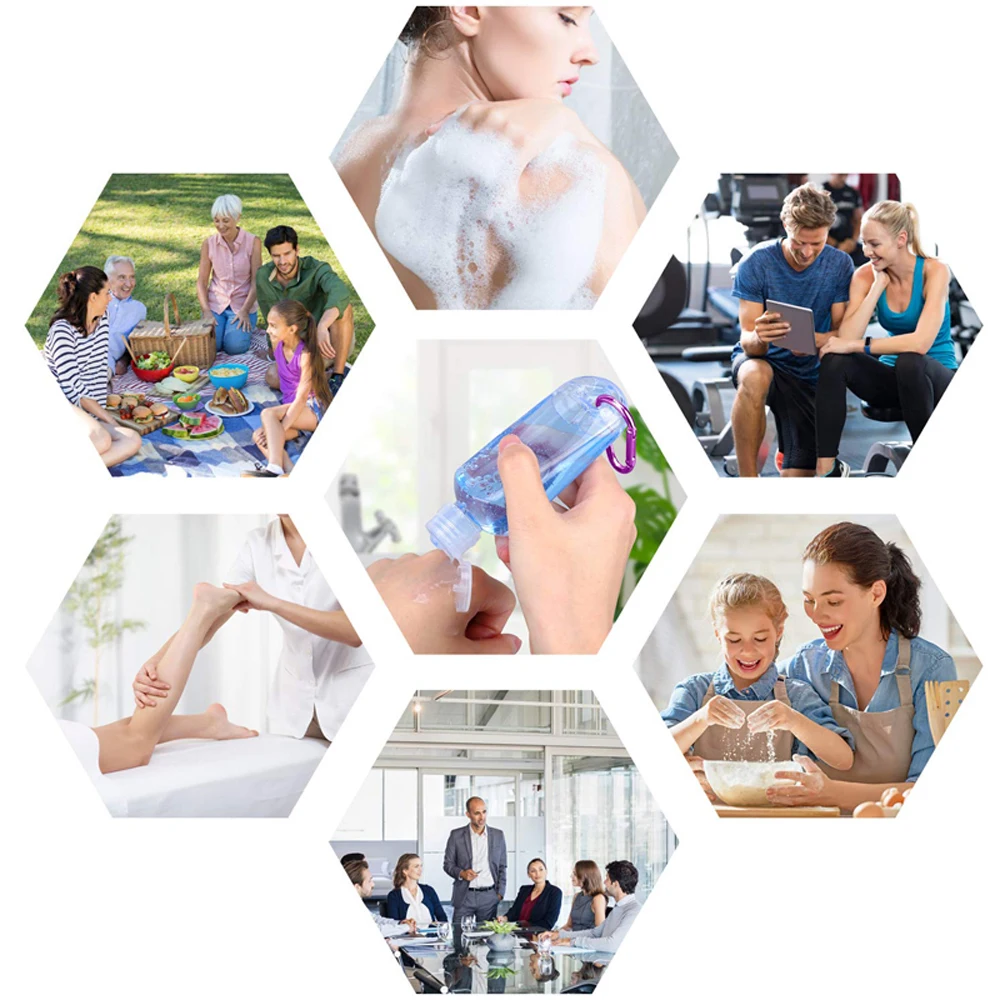 50 шт. пластиковые бутылки для ключей | Красота и здоровье