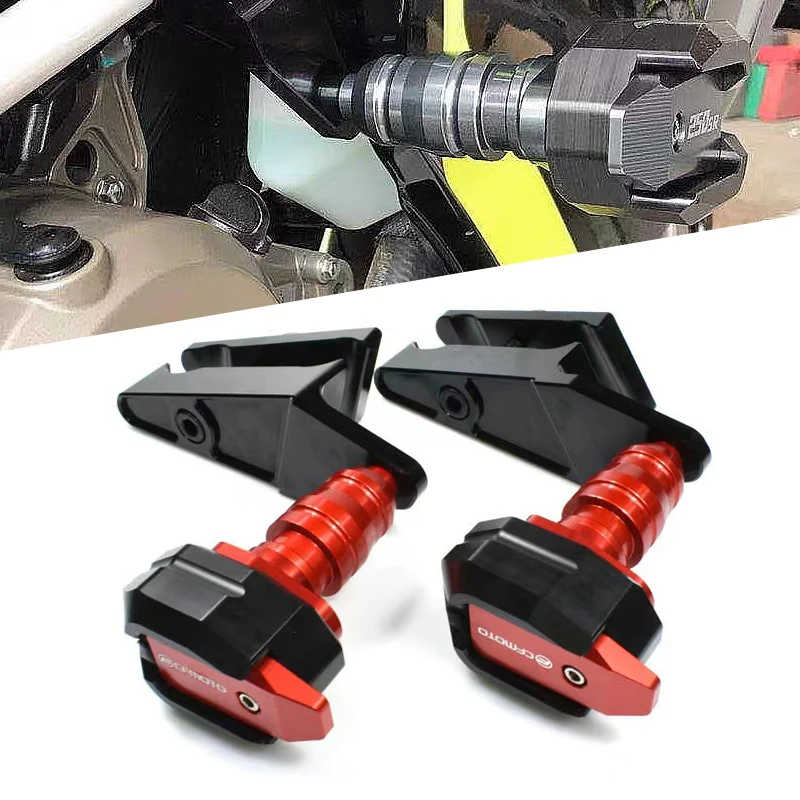 Motorcycle CNC Falling Protection Frame Slider Fairing Guard Crash Pad Protector For CFMOTO 250SR CF MOTO 250 SR