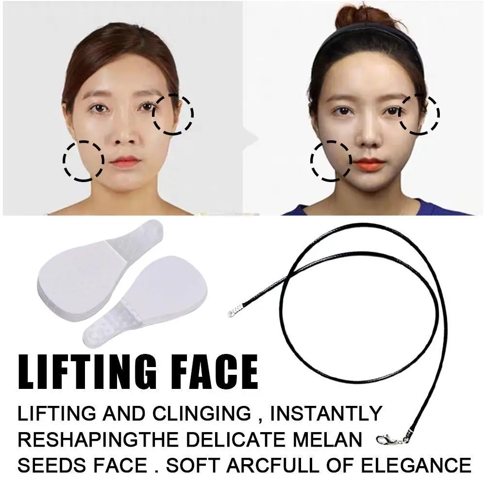 

Face Neck Lifting Stickers Tightening Tape V-Shape Lifting Lifting Tools Shape Lines Face V Tapes Neck Slimming Face Chin Y9L2