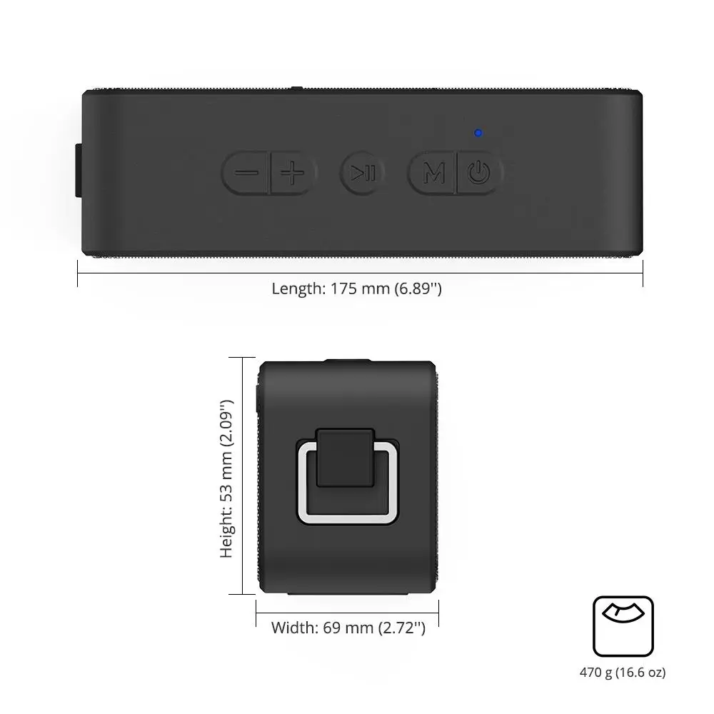 Фото Tronsmart T2 Plus Bluetooth 5 0 динамик 20 Вт портативный 24 ч Колонка IPX7 Саундбар с TWS голосовой Tronsmart T2 Plus Bluetooth 5 0 динамик 20 Вт портативный 24 ч Колонка IPX7 Саундбар с TWS голосовой