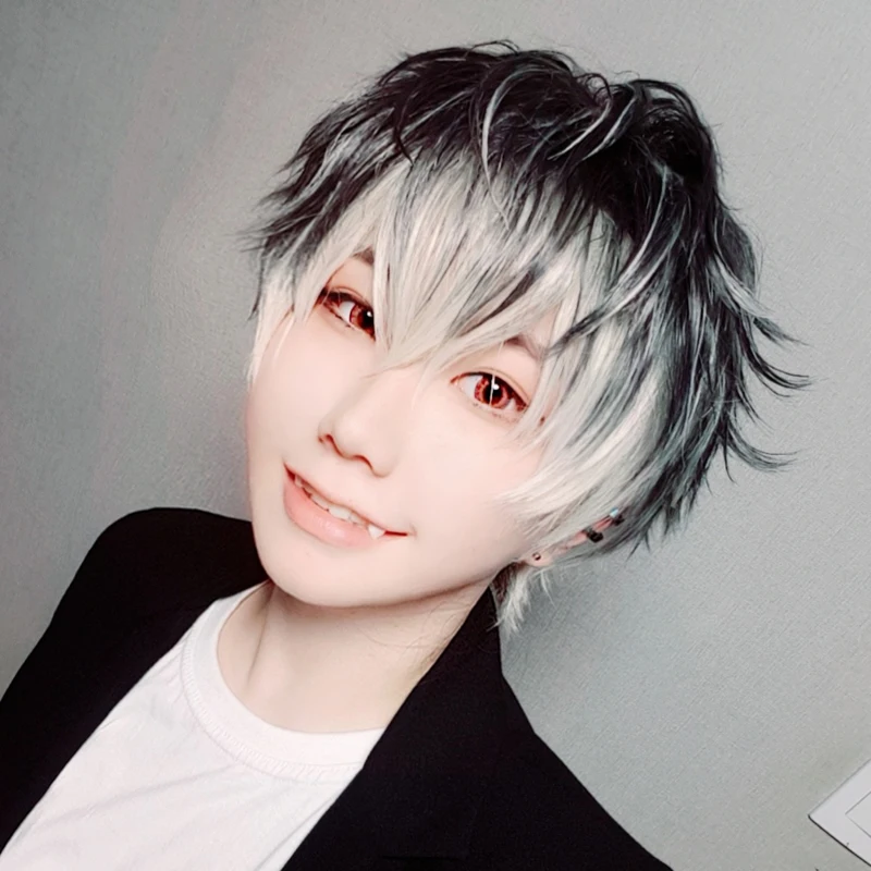 Парик для косплея IDOLiSH7 RE:Vale Momo термостойкие синтетические волосы с шапочкой -