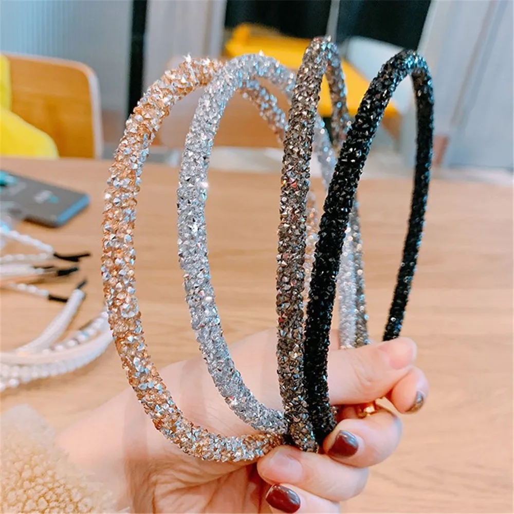 

Женская повязка на голову, с кристаллами