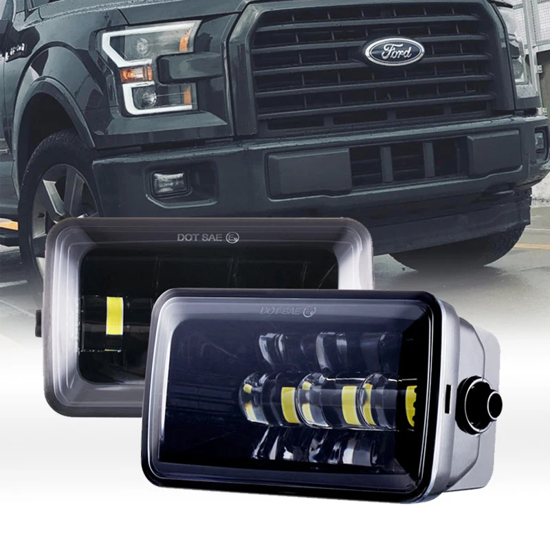 2 шт. светодиодный проектор Противотуманные фары замена лампы для Ford F150 2015 2016 2017