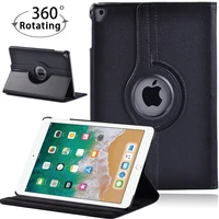 leather stand 360 rotating tablet cover case for apple ipad 56ipad air 12ipad pro 9 7 inch anti dust hard case