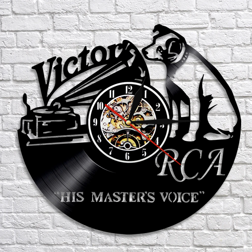 Настенные часы RCA Victor Dog с музыкальным голосом его мастера настенные Nipper