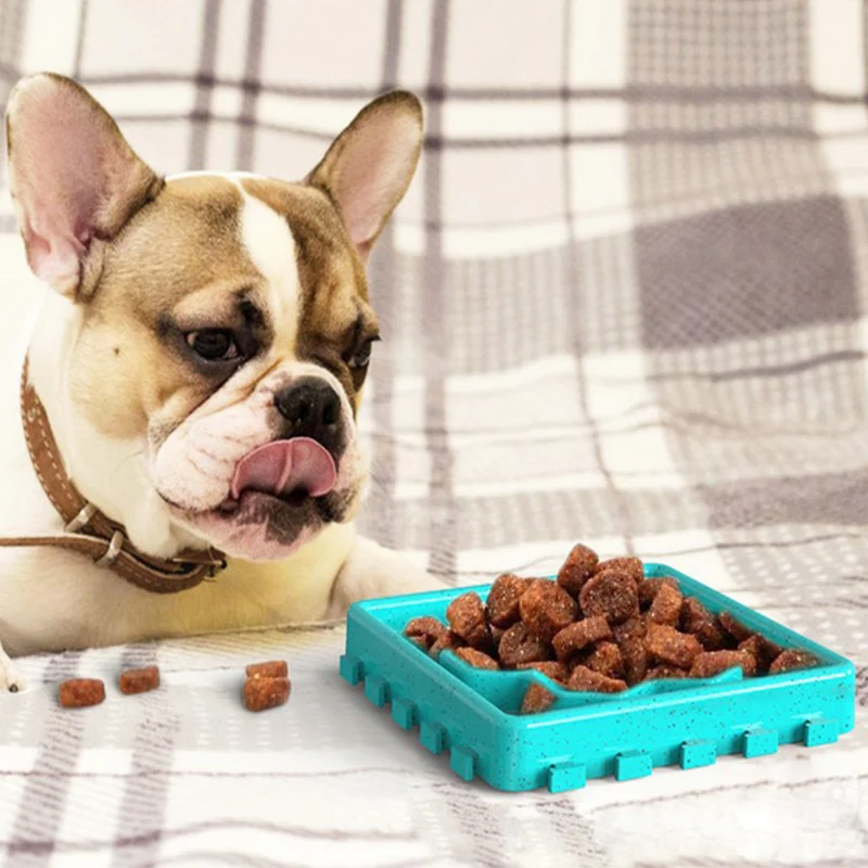 Силиконовые кормления собаки с защитой от ноги коврик для Кормления Собаки Еда