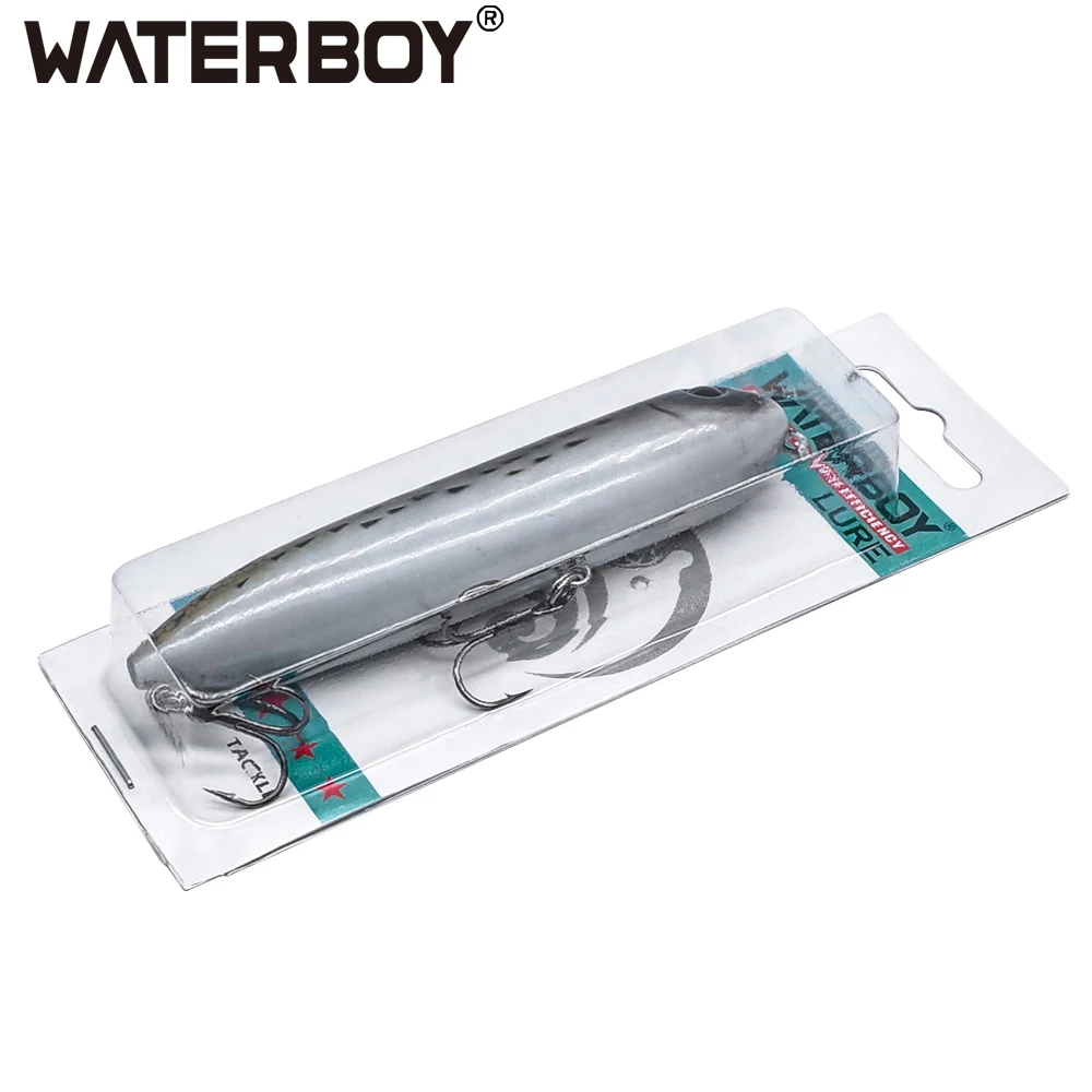 Приманка для рыбалки Waterboy Doggy Walk 13 см 30 г длинное литье карандаш Поппер
