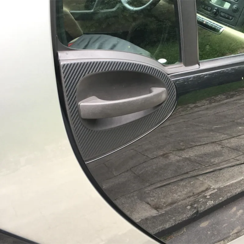 3D гелевая наклейка на дверную ручку стильные аксессуары для автомобиля BENZ SMART FORTWO