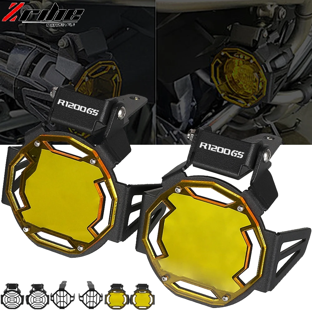 

Motorcycle Fog Lamp Light Cover Guard Grill Grille Protector For BMW R1200GS R 1200GS Adventure GS 2012 2013 2014 2018 2019 2020